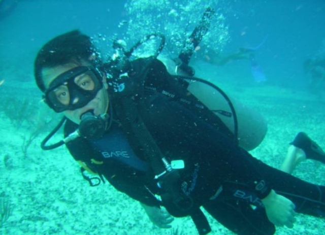 Entrenamiento de buceo